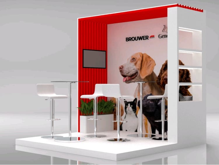 diseño y montaje de stands 